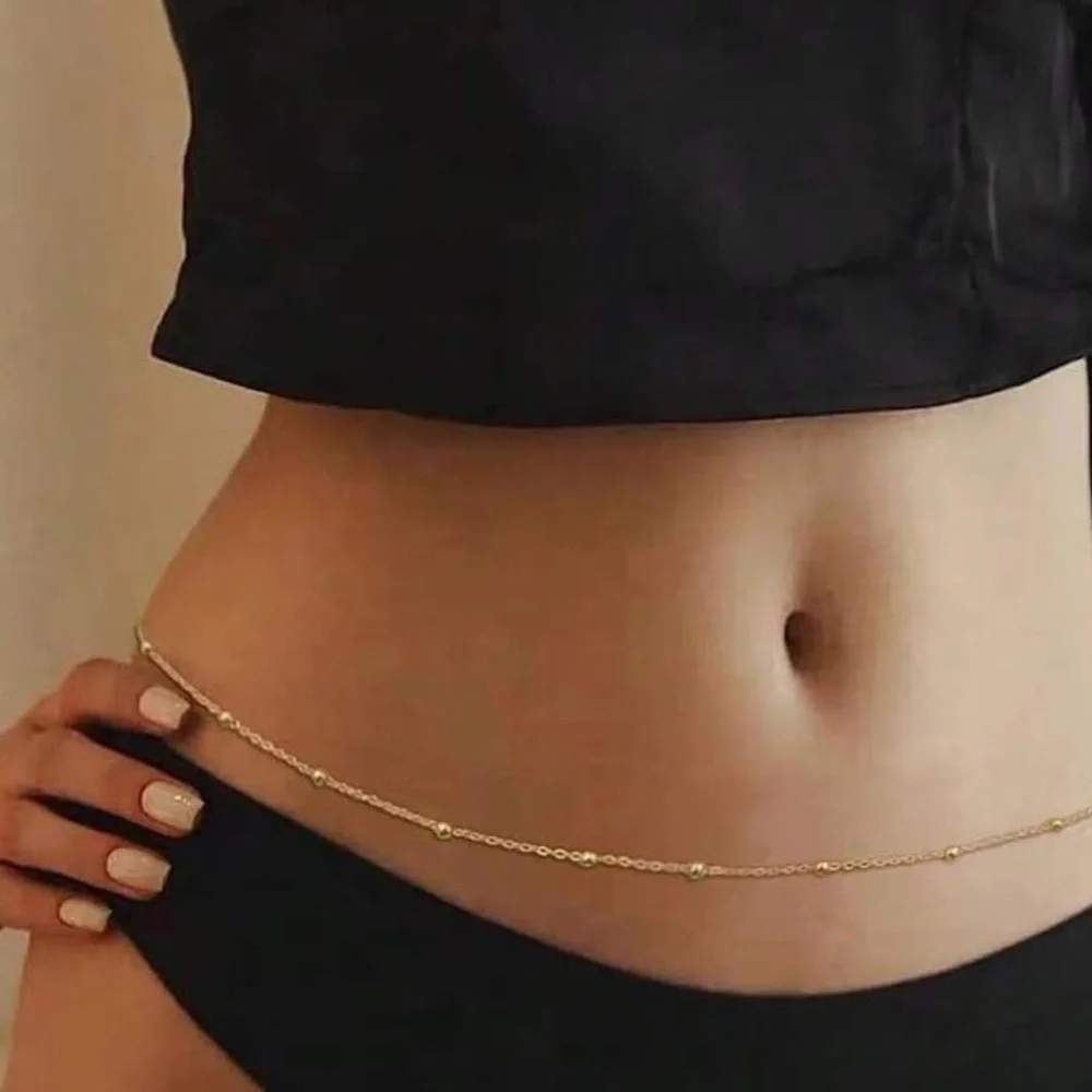 Chic Gold Women's body chain R234 - Picture 4 of 6